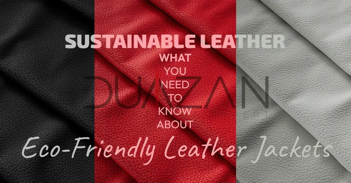 Sustainable Leather: What You Need to Know About Eco-Friendly Leather Jackets