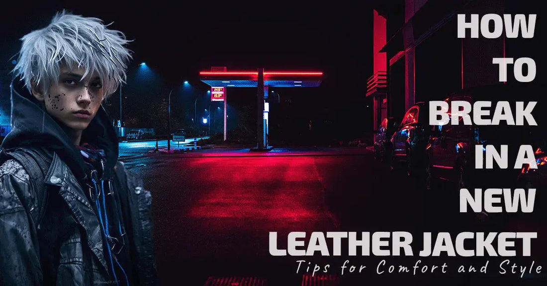 How to Break in a New Leather Jacket: Tips for Comfort and Style - Duazan