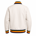 DUAZAN Astros Satin Jacket – Premium Retro Baseball Style Satin Bomber Jacket Duazan