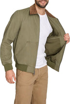 Duazan Men’s Cotton Casual Wastren Jacket – Classic Utility Style - Duazan