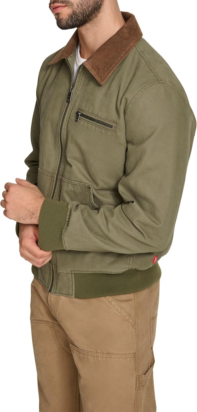 Duazan Men’s Cotton Casual Wastren Jacket – Classic Utility Style - Duazan