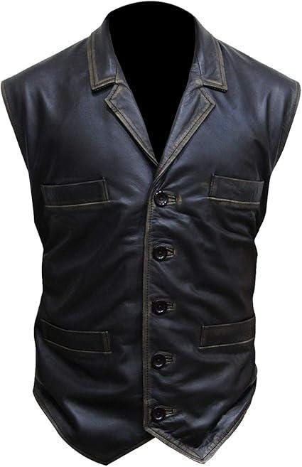 distressed vest