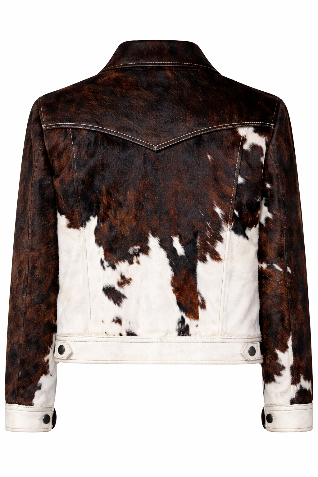DUAZAN Cowhide Leather Jacket – Western Statement Piece for Men