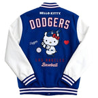LA Dodgers Jacket X Hello kitty Dodger Varsity Bomber by DUAZAN Duazan