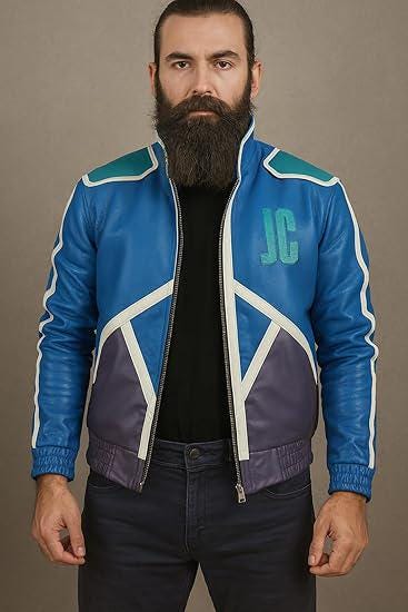 Mortal Kombat Movie Faux Leather Bomber Jacket: JC Letterman Hero Style jacket - Duazan