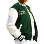 OVO Collegiate Varsity Jacket — Wool Body & Real Leather Sleeves | Duazan Duazan