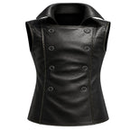Spider-Man Noir Black Leather Vest – DUAZAN Duazan