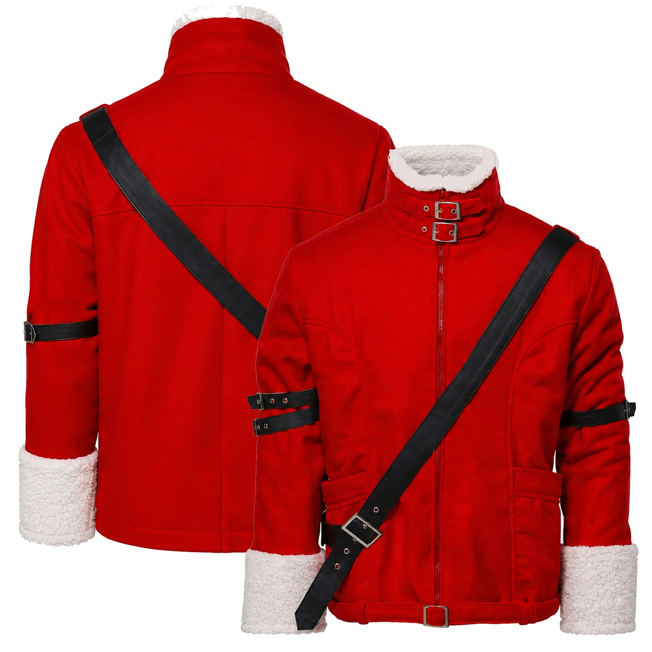 Duazan Stark Inspired Red Jacket – Frieren: Beyond Journey’s End Duazan