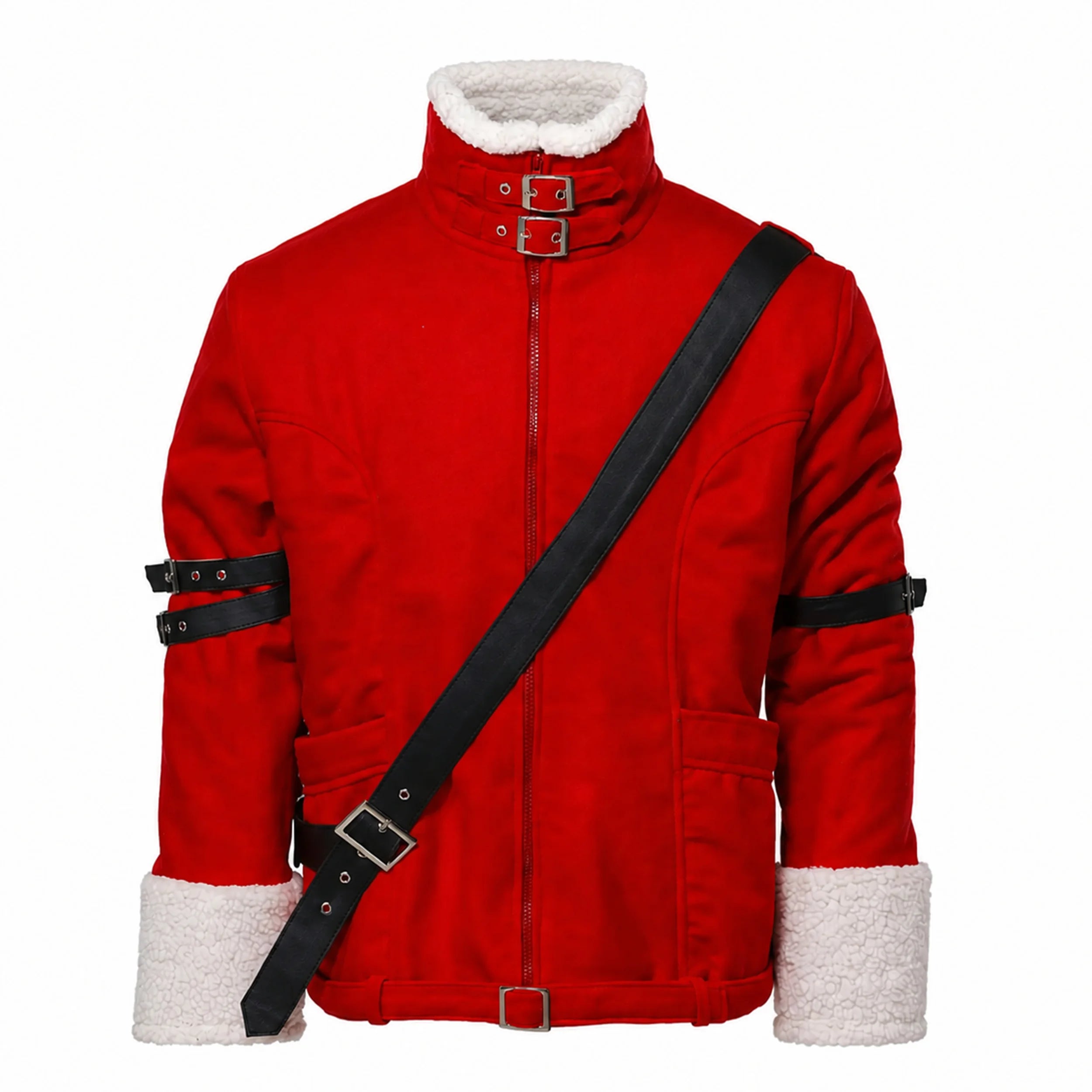 Duazan Stark Inspired Red Jacket – Frieren: Beyond Journey’s End Duazan